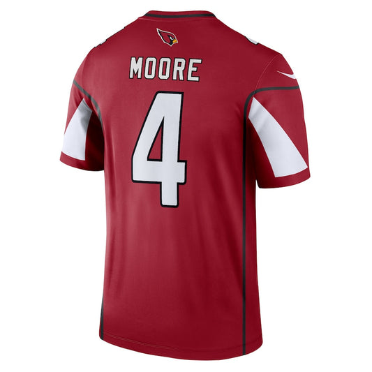 Arizona Cardinal #4 Rondale Moore Cardinal Legend Jersey Stitched American Football Jerseys