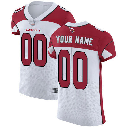 Custom Arizona Cardinal White Vapor Untouchable  Elite Jersey Stitched Football Jerseys