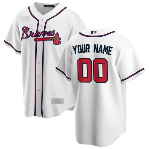 Atlanta Braves White Home Jersey