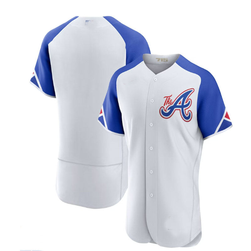 Atlanta Braves White 2023 City Connect Authentic Jersey Stitches Baseball Jerseys