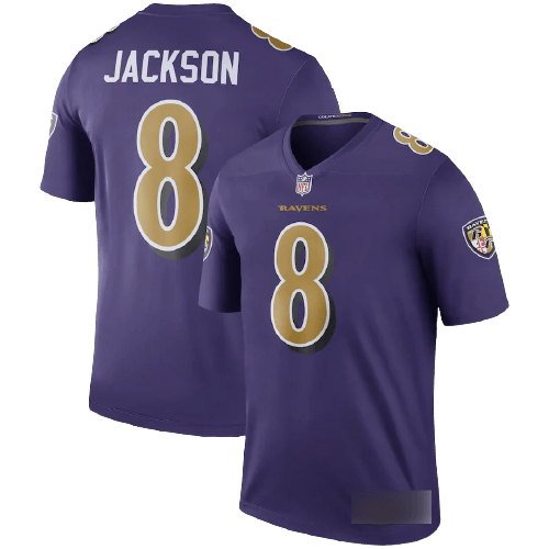 Baltimore Ravens Purple Color Rush Jersey