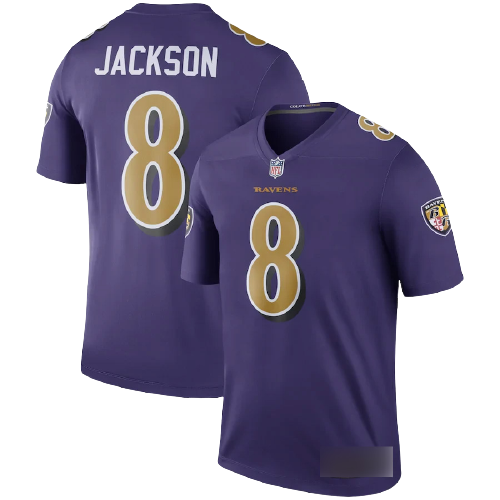 Baltimore Ravens Purple Color Rush Jersey