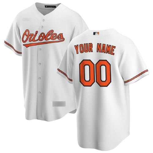 Baltimore Orioles White Home Jersey