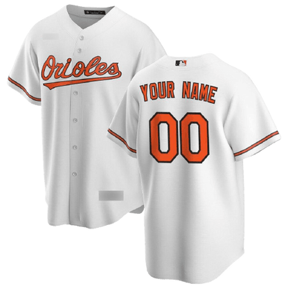 Baltimore Orioles White Home Jersey