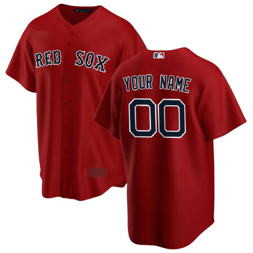 Boston Red Sox Red Alternate Jersey