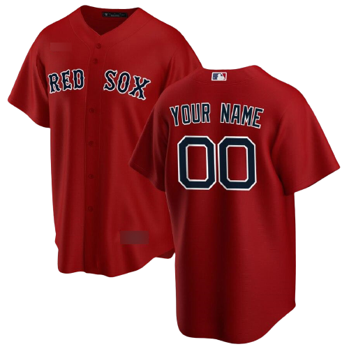 Boston Red Sox Red Alternate Jersey