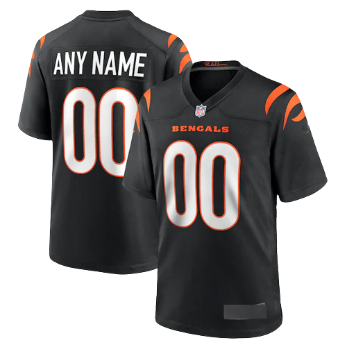 Cincinnati Bengals Home Black Team Jersey