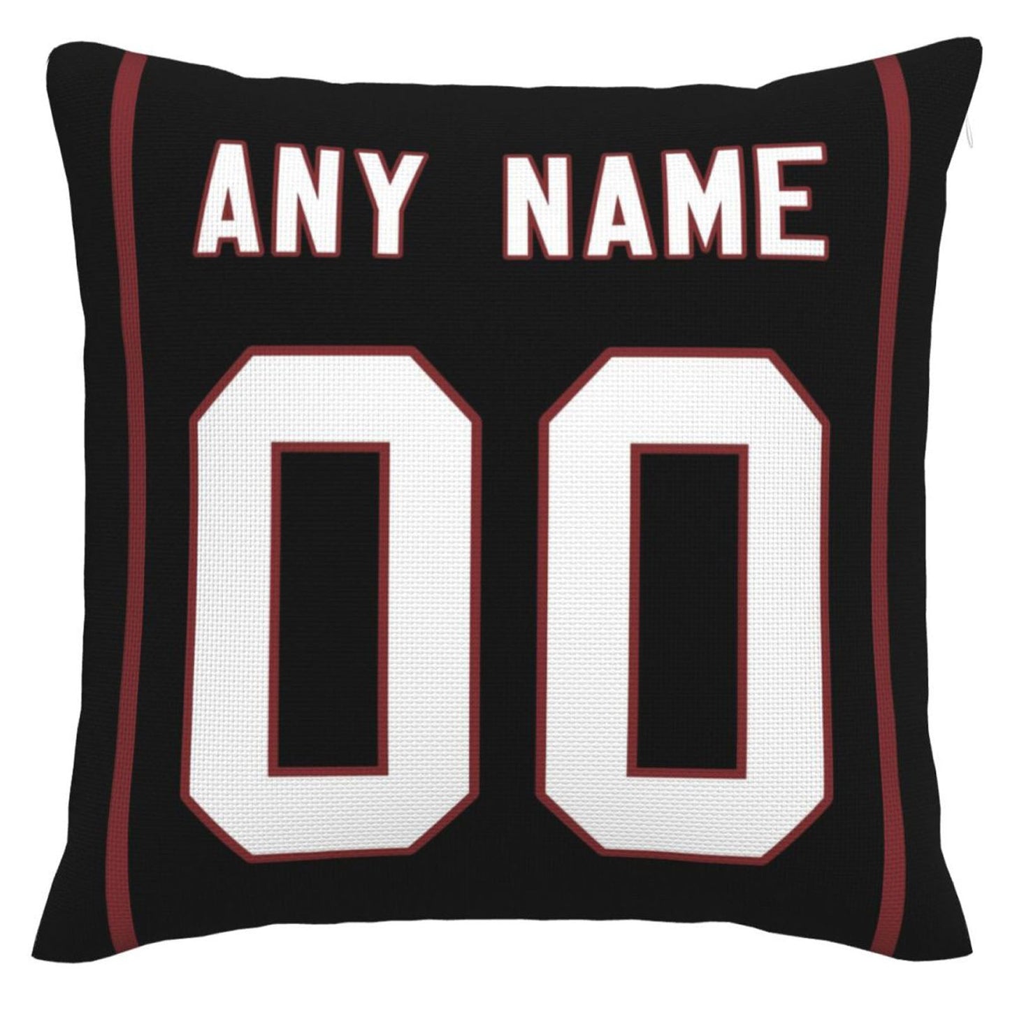 Custom Arizona Cardinals Pillow Decorative Throw Pillow Case - Print Personalized Football Team Fans Name & Number Birthday Gift Football Pillows