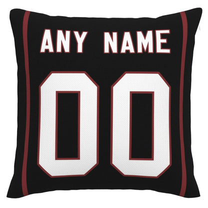 Custom Arizona Cardinals Pillow Decorative Throw Pillow Case - Print Personalized Football Team Fans Name & Number Birthday Gift Football Pillows