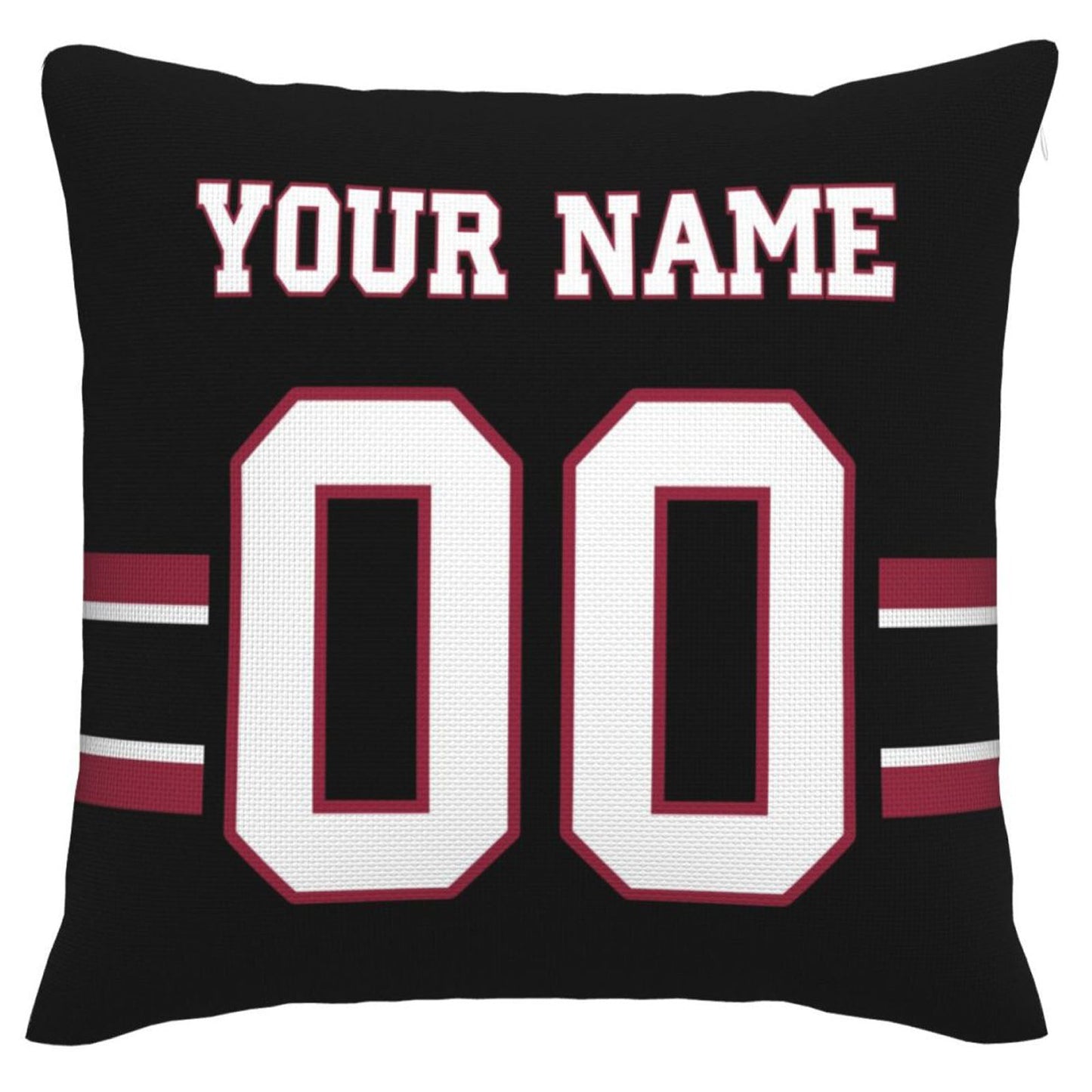 Custom Arizona Cardinals Pillow Decorative Throw Pillow Case - Print Personalized Football Team Fans Name & Number Birthday Gift Football Pillows