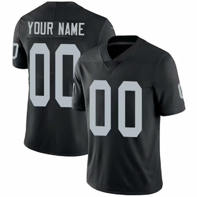 Custom L.Raiders football White Stitched American Football Jersey