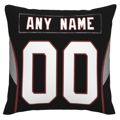 Custom Arizona Cardinals Pillow Decorative Throw Pillow Case - Print Personalized Football Team Fans Name & Number Birthday Gift Football Pillows