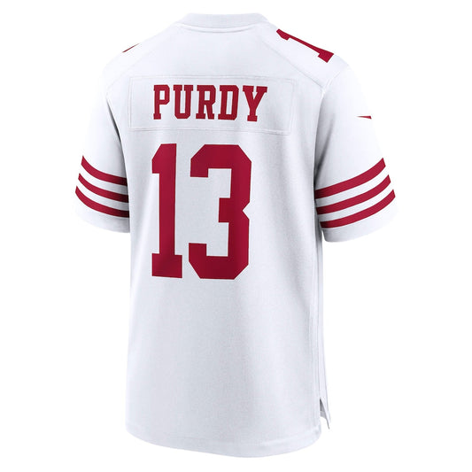 San Francisco 49ers #13 Brock Purdy Game Player Jersey White Stitched American Football Jerseys