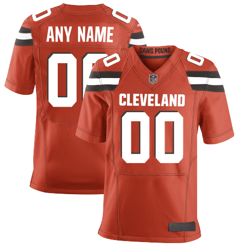 Cleveland Browns Orange Alternate Team Jersey