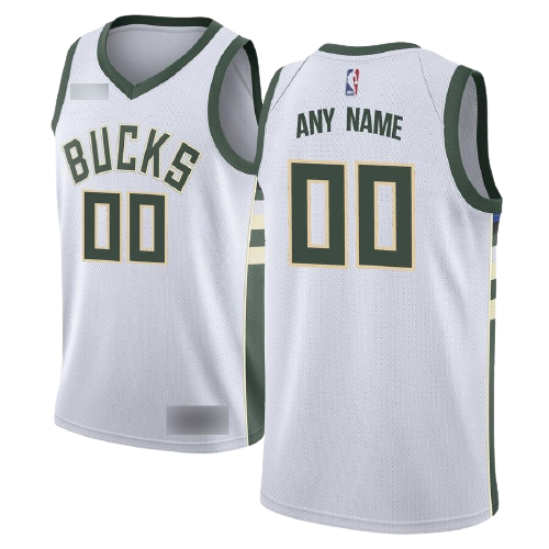 Milwaukee Bucks White Association Edition Jersey