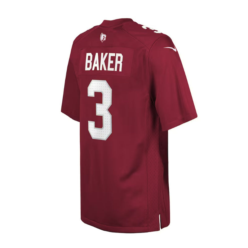 Arizona Cardinal #3 Budda Baker Game Player Jersey - Cardinal Stitched American Football Jerseys