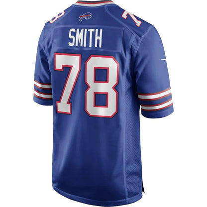 Buffalo  Bills #78 Bruce Smith Royal Game Retired Player Jersey Stitched American Football Jerseys