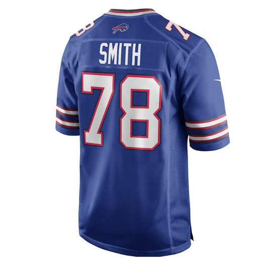 Buffalo  Bills #78 Bruce Smith Royal Game Retired Player Jersey American Stitched Football Jerseys