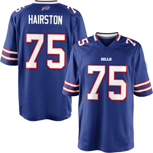 Buffalo  Bills #75 Chris Hairston Team Color Game Jersey Stitched American Football Jerseys