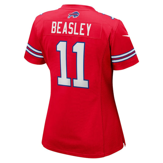 Buffalo  Bills #11 Cole Beasley Red Game Player Jersey Stitched American Football Jerseys