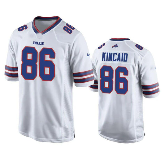 Buffalo  Bills #86 Dalton Kincaid Royal 2023 Draft Game Jersey American Stitched Football Jerseys