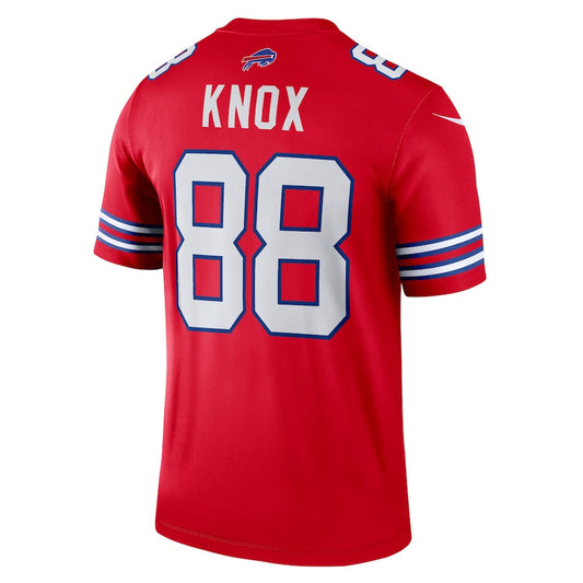 Buffalo  Bills #88 Dawson Knox Red Legend Jersey Stitched American Football Jerseys