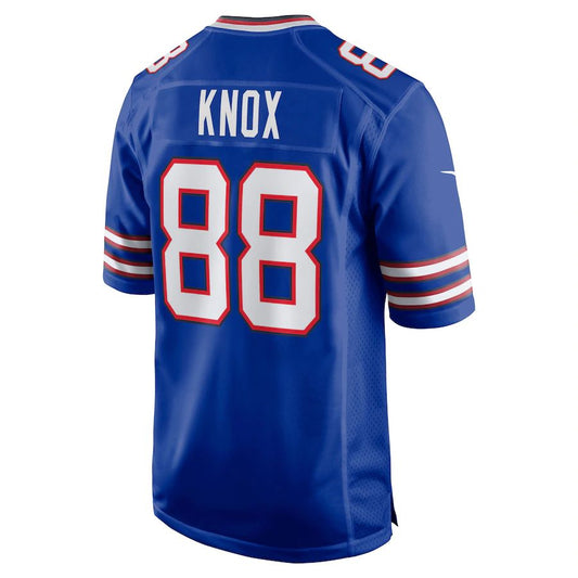 Buffalo  Bills #88 Dawson Knox Royal Game Jersey Stitched American Football Jerseys