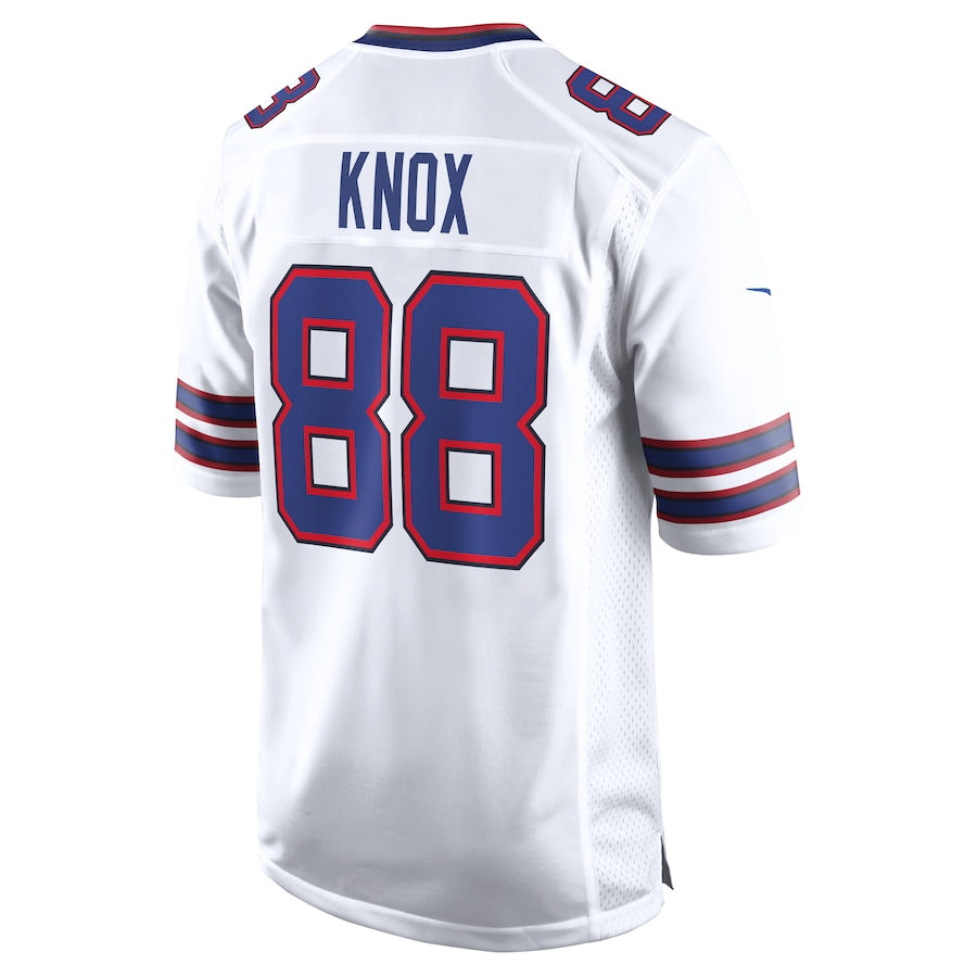 Buffalo  Bills #88 Dawson Knox White Away Game Player Jersey Stitched American Football Jerseys