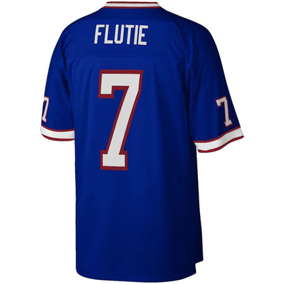 Buffalo  Bills #7 Doug Flutie Mitchell & Ness Royal 1998 Legacy Replica Jersey American Stitched Football Jerseys