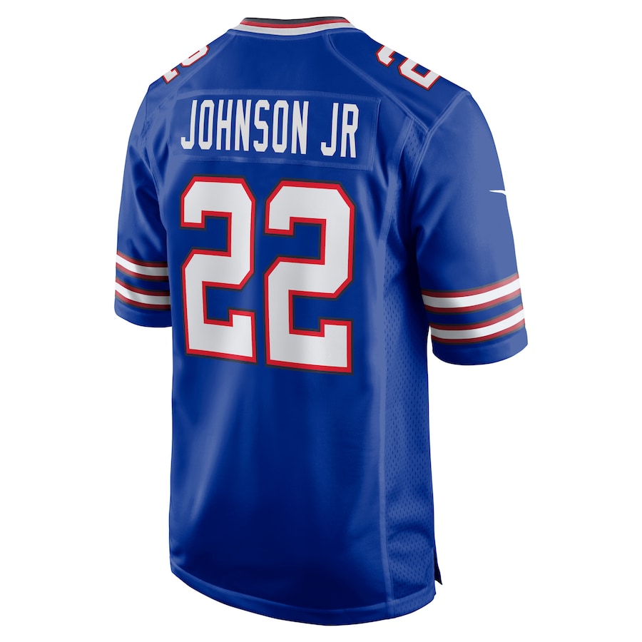 Buffalo  Bills #22 Duke Johnson Royal Game Jersey American Stitched Football Jerseys