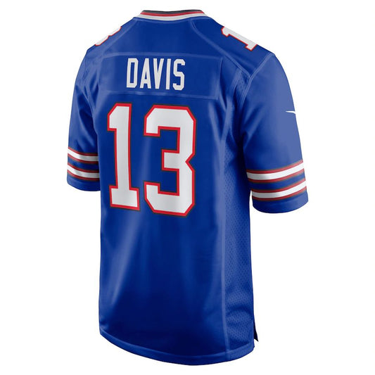 Buffalo  Bills #13 Gabriel Davis Royal Team Game Player Jersey American Stitched Football Jerseys