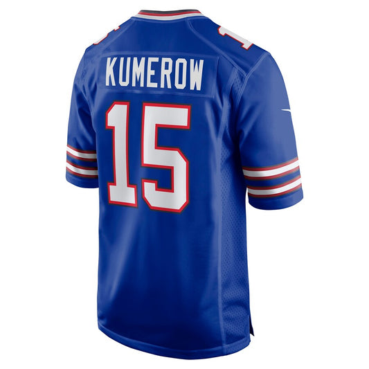 Buffalo  Bills #15 Jake Kumerow Royal Game Player Jersey American Stitched Football Jerseys