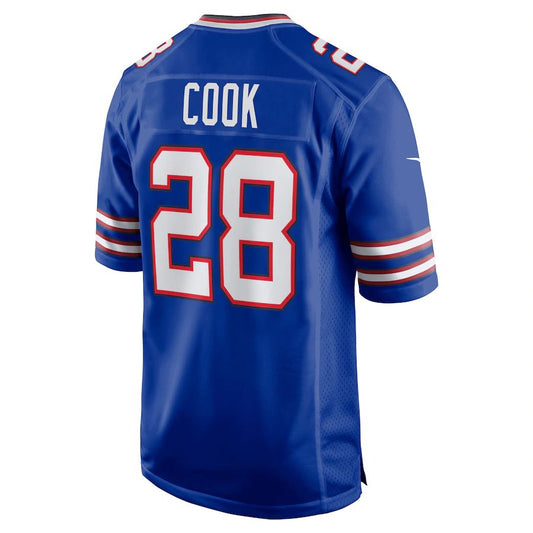 Buffalo  Bills #28 James Cook Royal Game Player Jersey American Stitched Football Jerseys