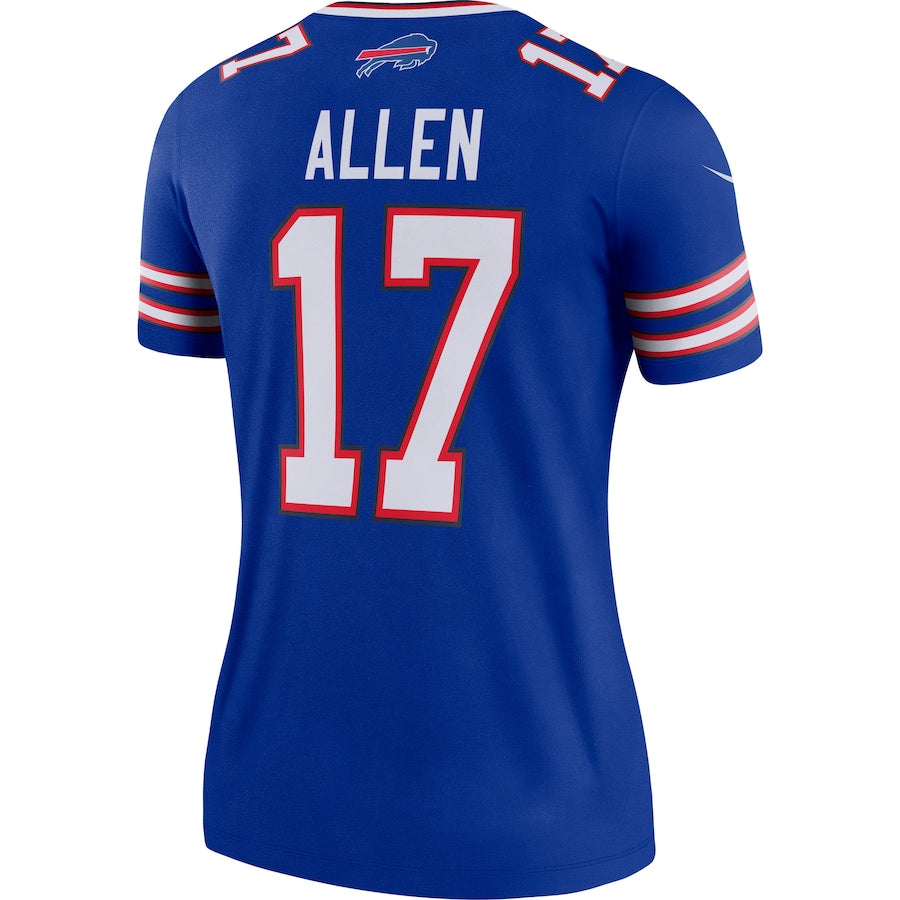 Buffalo  Bills #17 Josh Allen Royal Legend Team Jersey American Stitched Football Jerseys