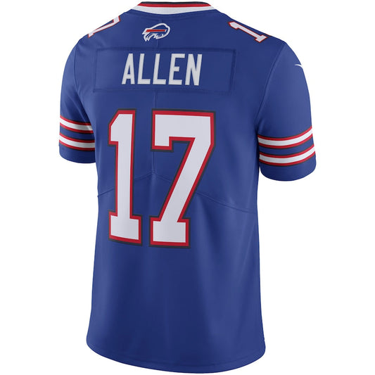 Buffalo  Bills #17 Josh Allen Royal Vapor Untouchable Limited Jersey American Stitched Football Jerseys