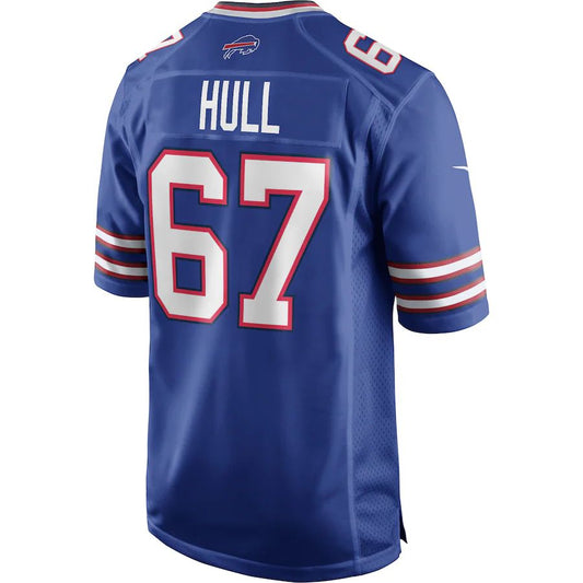 Buffalo  Bills #67 Kent Hull Royal Game Retired Player Jersey American Stitched Football Jerseys