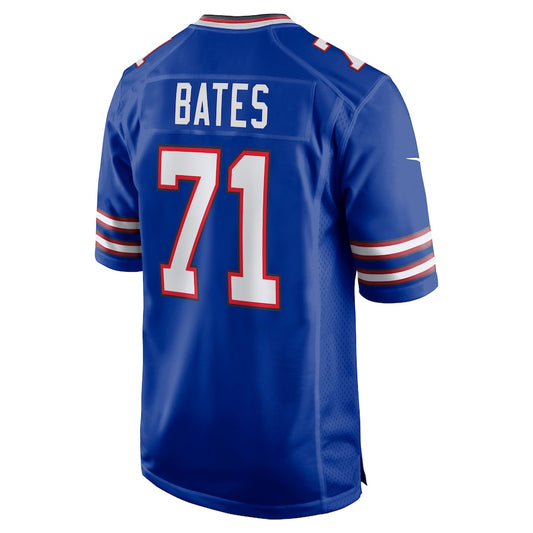 Buffalo  Bills #71 Ryan Bates Royal Game Player Jersey American Stitched Football Jerseys