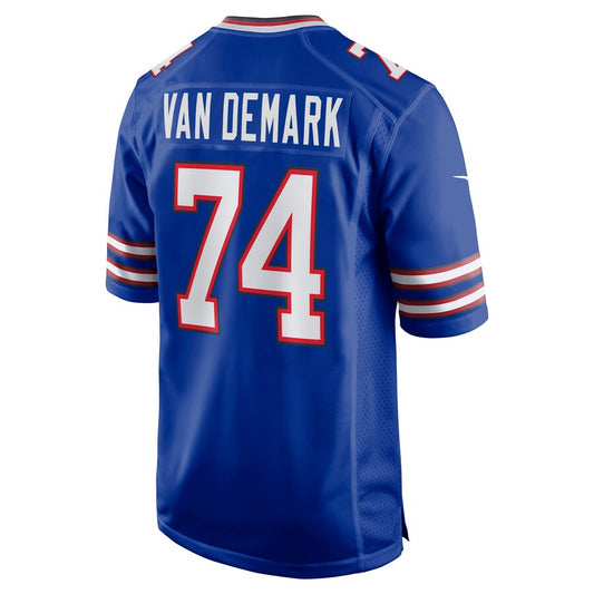 Buffalo  Bills #74 Ryan Van Demark Royal Game Player Jersey American Stitched Football Jerseys