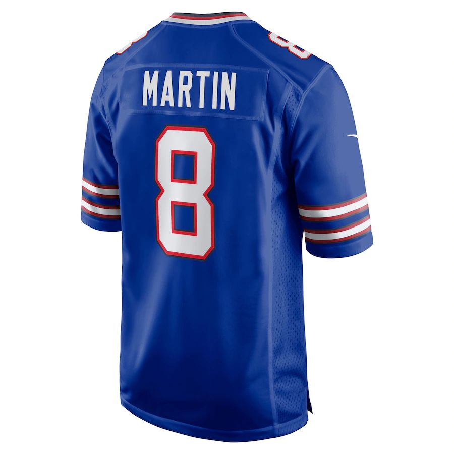 Buffalo  Bills #8 Sam Martin Royal Game Player Jersey American Stitched Football Jerseys