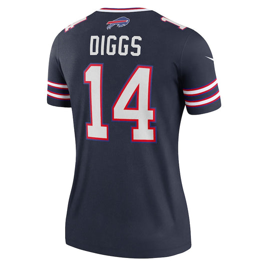 Buffalo  Bills #14 Stefon Diggs Navy Inverted Legend Jersey American Stitched Football Jerseys