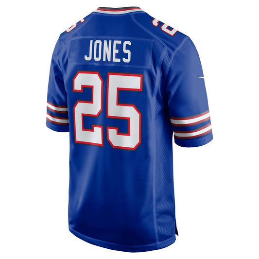 Buffalo  Bills #25 Taiwan Jones Royal Game Player Jersey American Stitched Football Jerseys