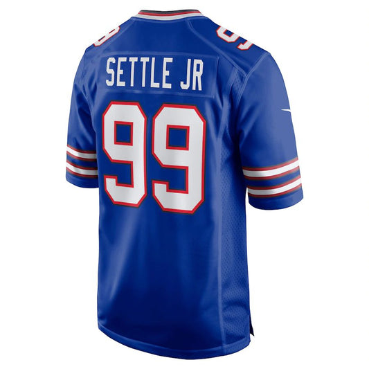 Buffalo  Bills #99 Tim Settle Royal Game Jersey American Stitched Football Jerseys