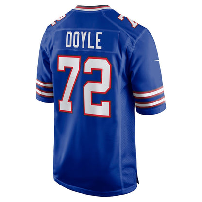 Buffalo  Bills #72 Tommy Doyle Royal Game Player Jersey American Stitched Football Jerseys