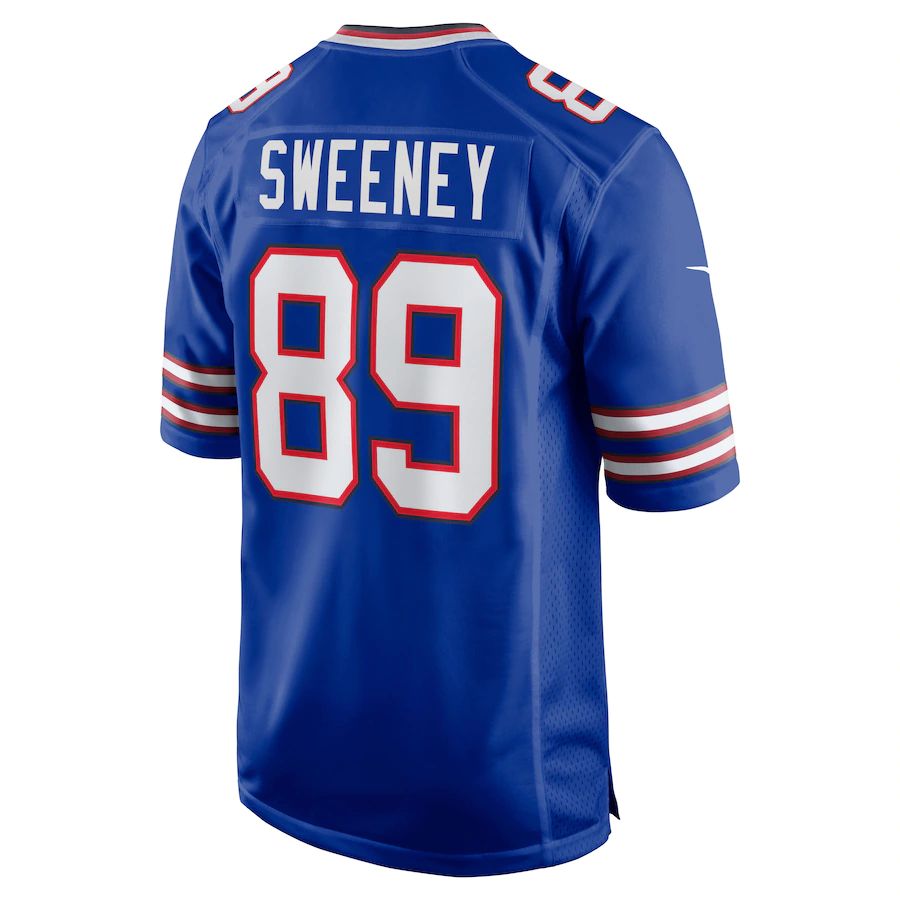 Buffalo  Bills #89 Tommy Sweeney Royal Game Player Jersey American Stitched Football Jerseys