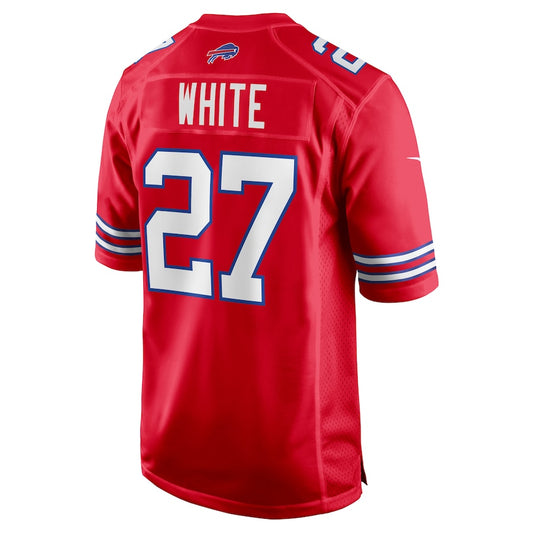 Buffalo  Bills #27 Tre'Davious White Red Game Player Jersey American Stitched Football Jerseys