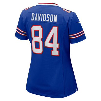 Buffalo  Bills #84 Zach Davidson Royal Game Player Jersey American Stitched Football Jerseys