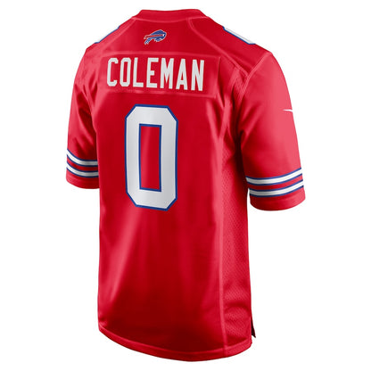 Buffalo  Bills #0 Keon Coleman 2024 Draft Player Game Jersey - Red American Football Jerseys