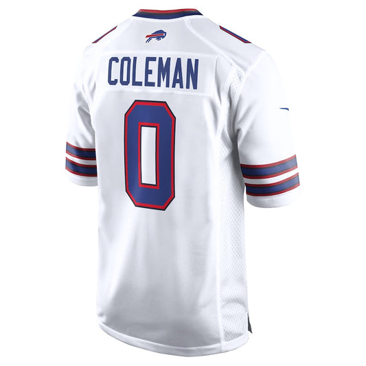 Buffalo  Bills #0 Keon Coleman 2024 Draft Player Game Jersey - White American Football Jerseys