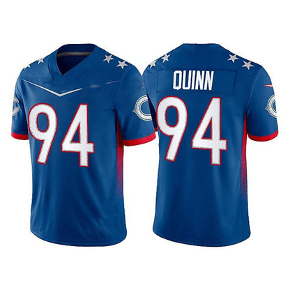 C.Bears #94 Robert Quinn 2022 Royal Pro Bowl Stitched Jersey American Football Jerseys