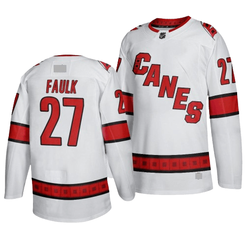 Carolina Hurricanes Away White Team Jersey